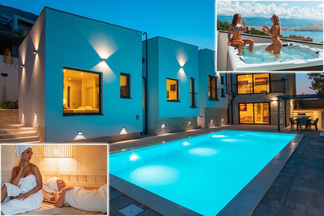 Perla Nera Heated Pool & Sauna Stan Trigraci Екстериор снимка
